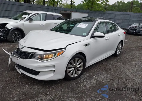2017 Kia Optima Ex из США, поврежденный, VIN 5XXGU4L38HG150559